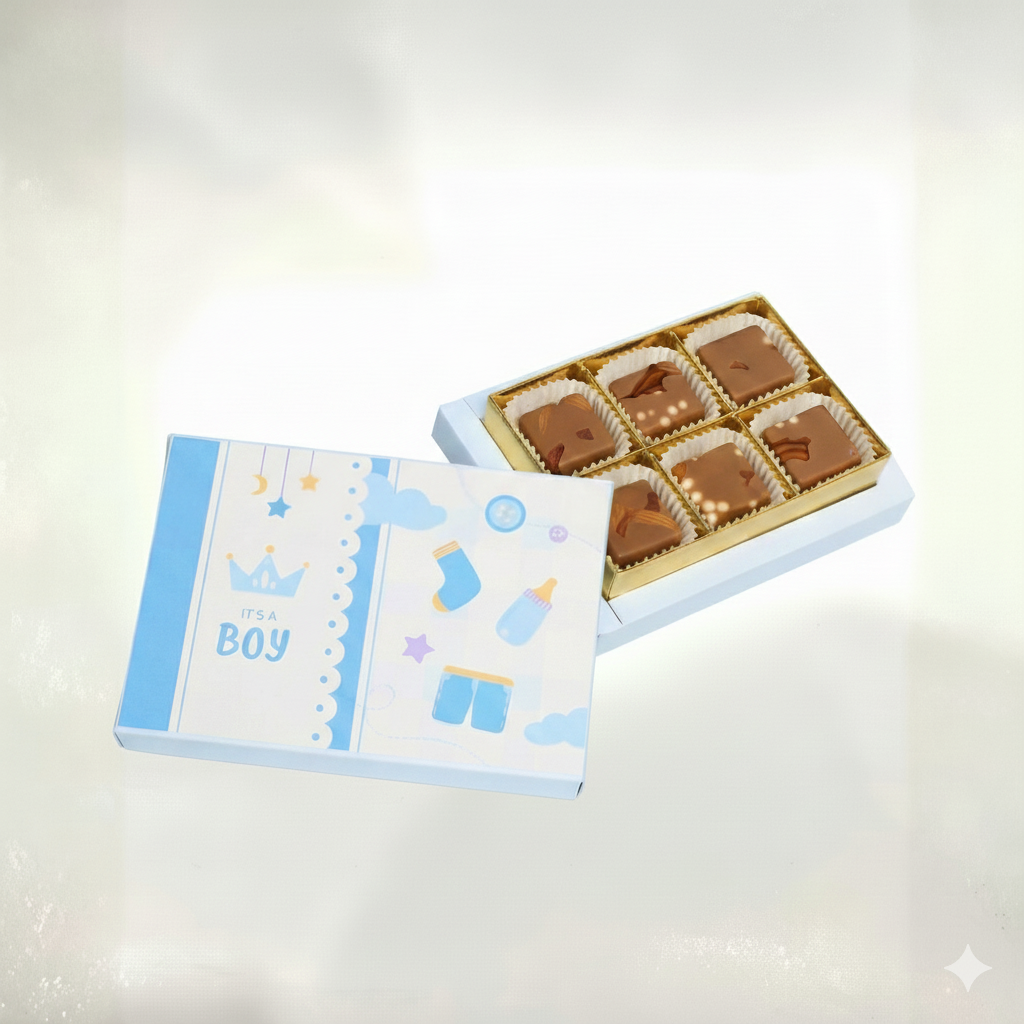 Tiny Joys 6 Chocolate Pisces Box