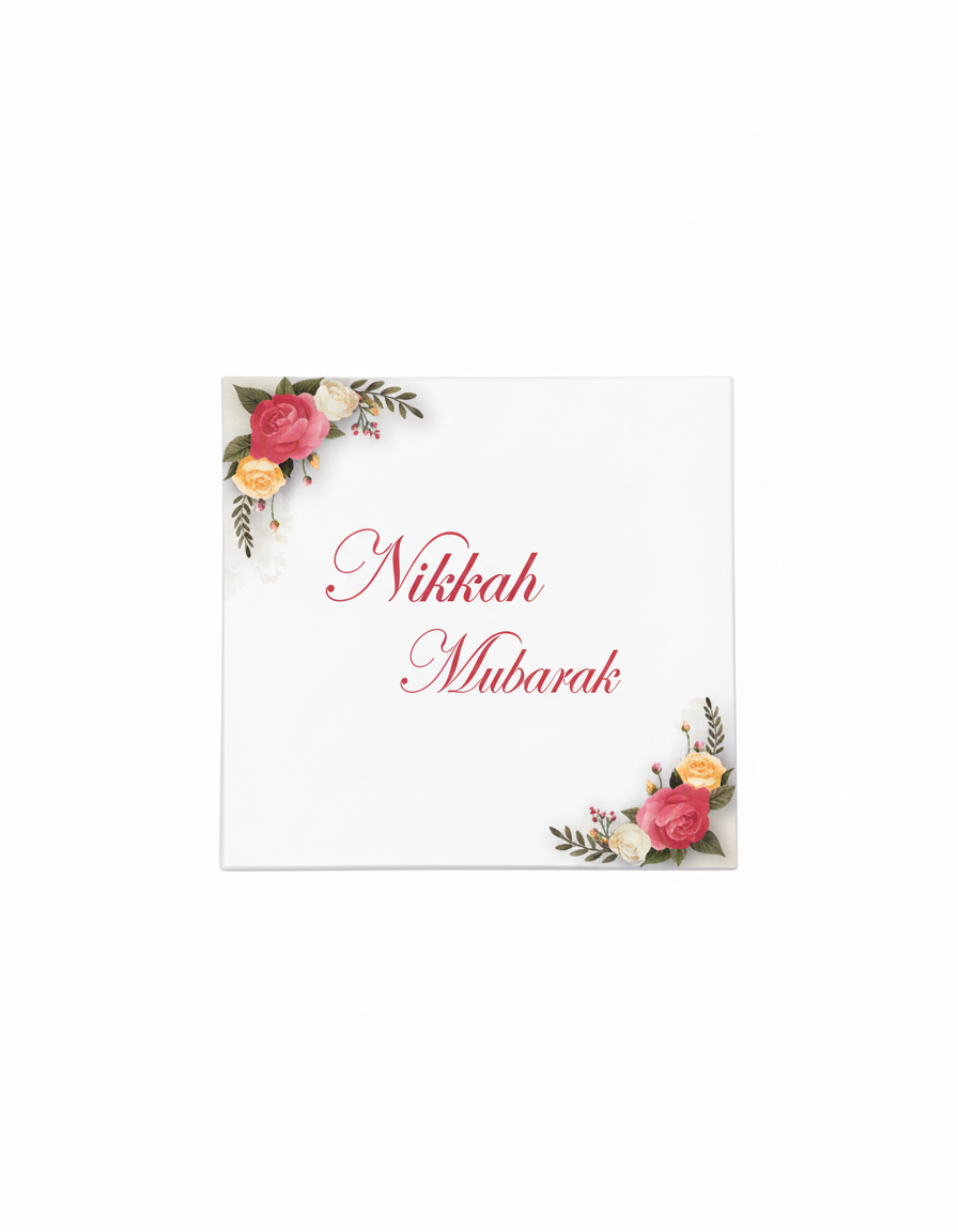 Eternal Bloom – Nikkah Mubarak Sweet Box