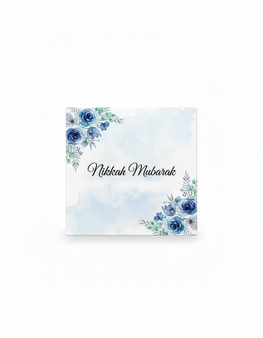 Nikkah Mubarak Bid Box – Elegant Wedding Gifting