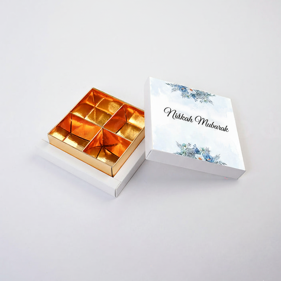 Nikkah Mubarak Bid Box – Elegant Wedding Gifting