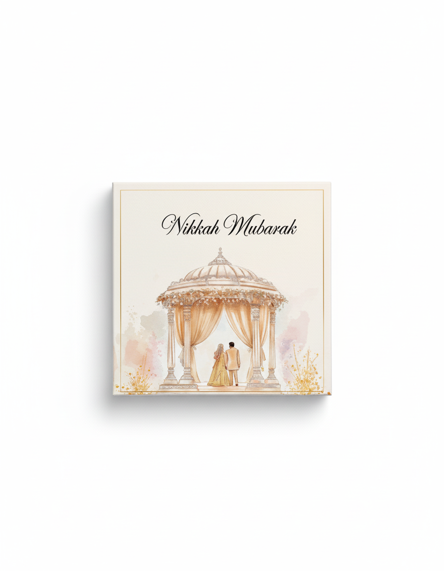 Garden Whispers – Nikkah Mubarak Sweet Bid Box