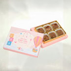 Hello Little Miss 6 Pieces Chocolate Box
