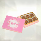 Hello Little Miss 6 Pieces Chocolate Box