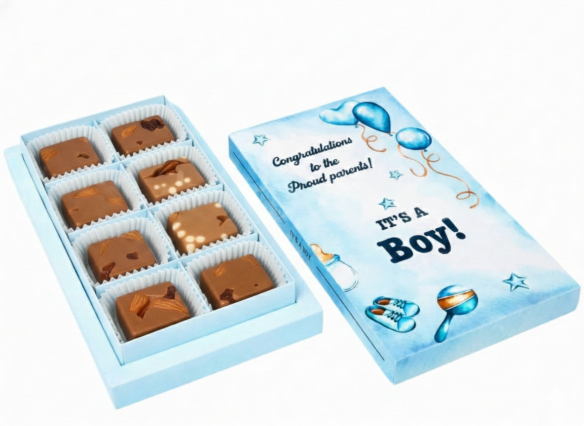 Newborn Bliss 8 Portion Chocolate Box